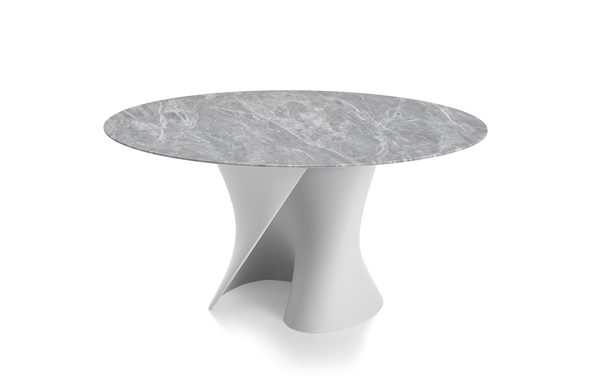 MDF Italia - S table - ronde tafel marmer