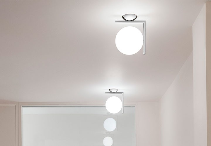 Flos - IC light - ceiling and wall