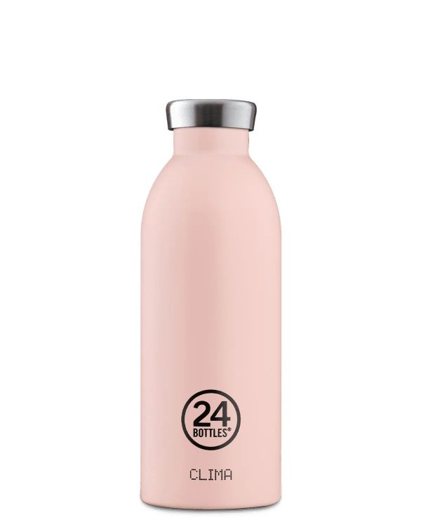 24Bottles Drinkfles Clima Bottle - Stone Dusty pink 500ml