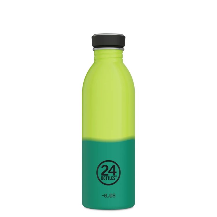 24Bottles Drinkfles Urban Bottle - REactive Yellow/ green 500ml