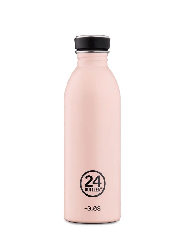 24Bottles Drinkfles Urban Bottle - Stone Dusty pink 500ml