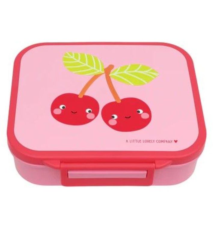 A Little Lovely Comp Lunchbox - Cherry A Little Lovely Comp Lunchbox - Cherry