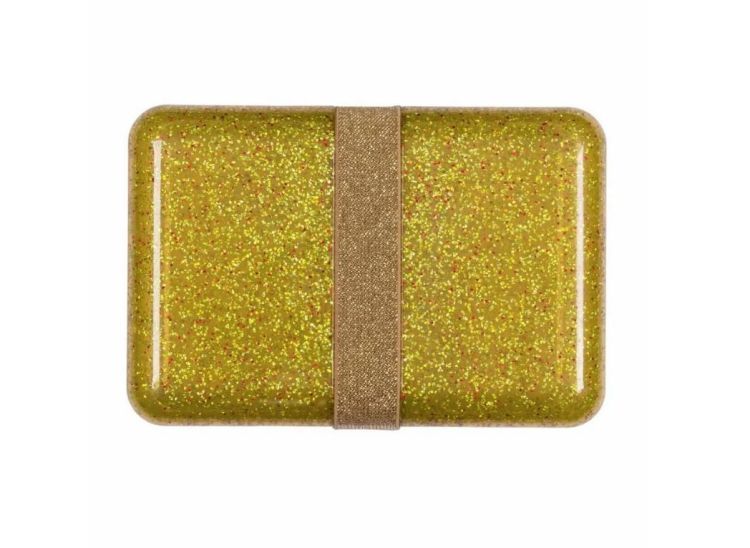 A Little Lovely Comp Lunchbox - Gouden Glitter