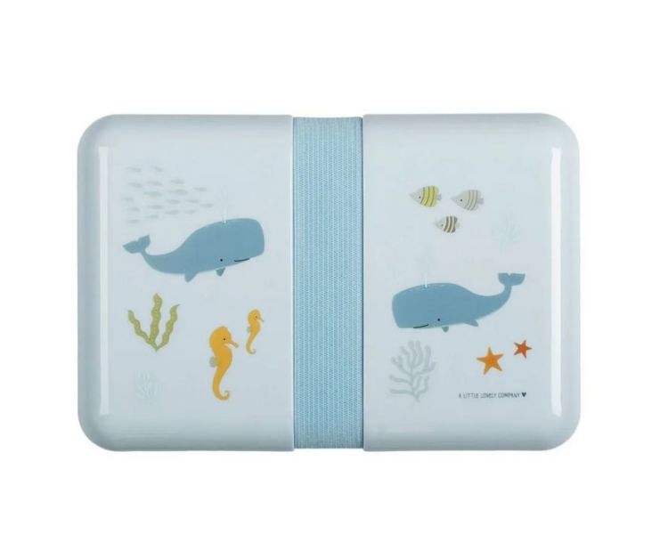 A Little Lovely Comp Lunchbox - Oceaan