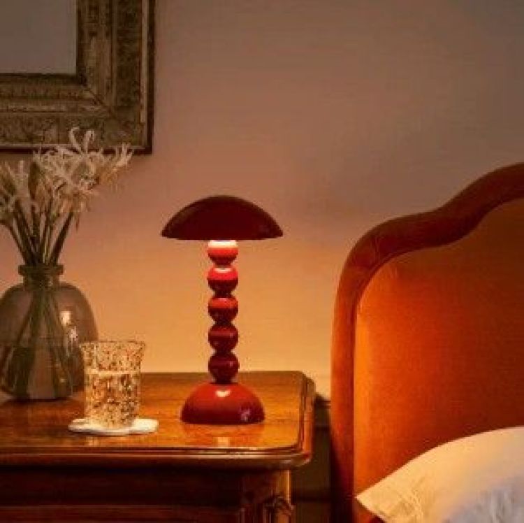 Adisson Ross Bobbin LED Lamp - Cherry