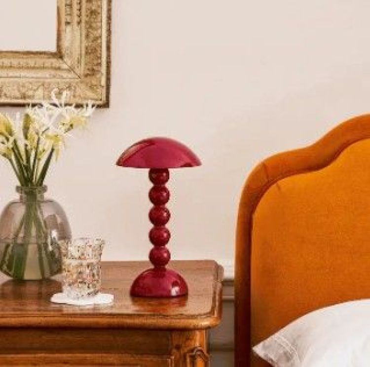 Adisson Ross Bobbin LED Lamp - Cherry