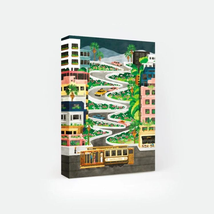 All the ways to say Puzzel - Lombard street - 1000 stuks