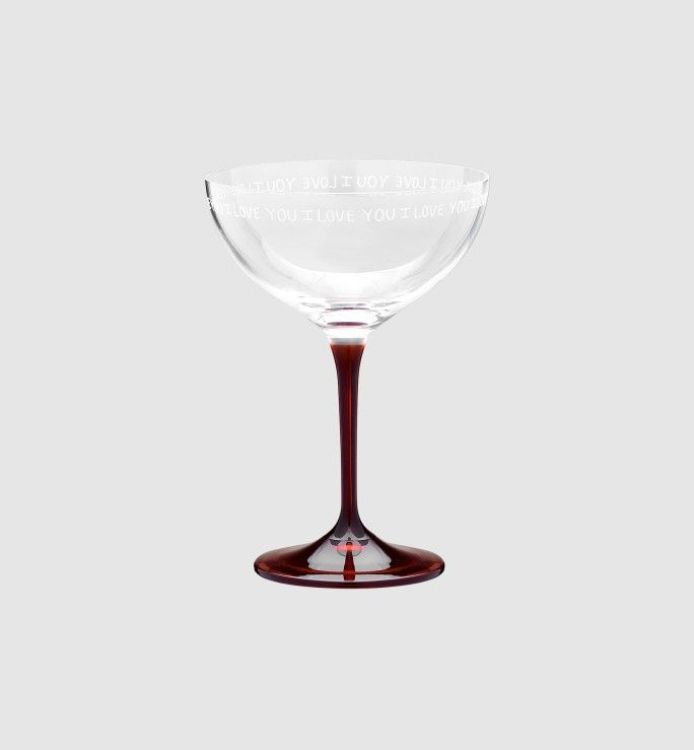 Anna + nina Champagneglas - I love you