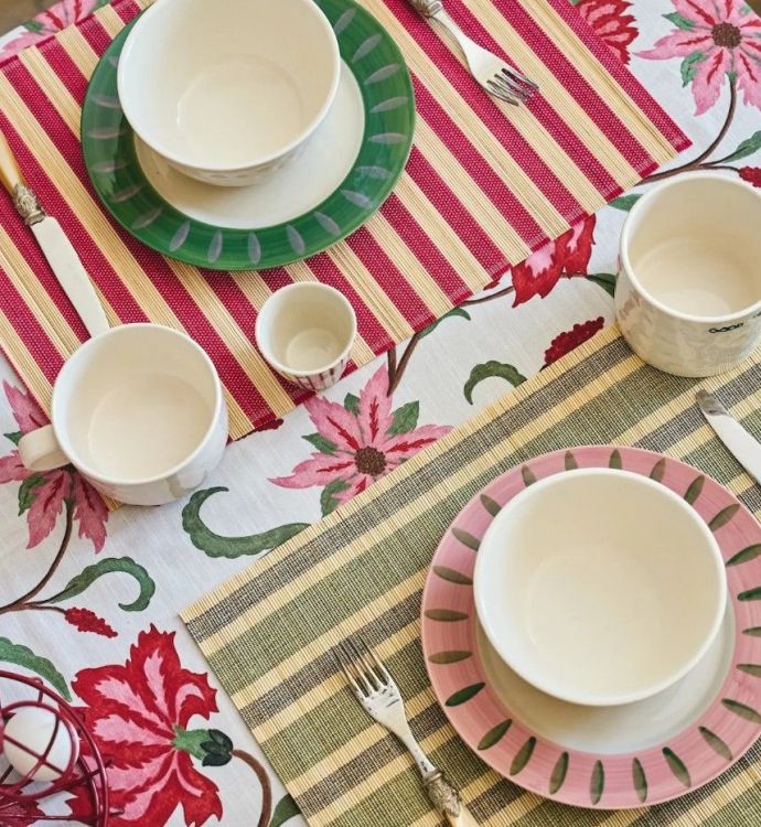 Anna + nina Placemat - Brumal Stripes - set van 2