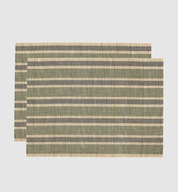 Anna + nina Placemat - Spiced Sugar - set van 2