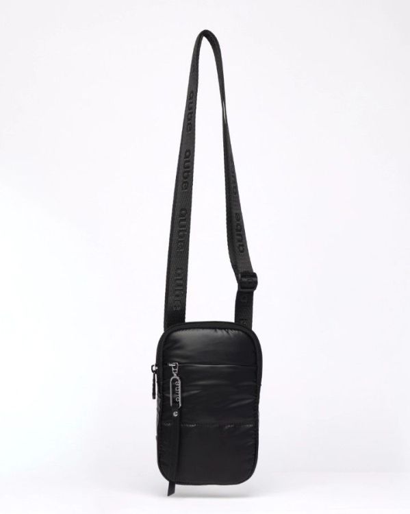 Aube Schoudertas mini - zwart