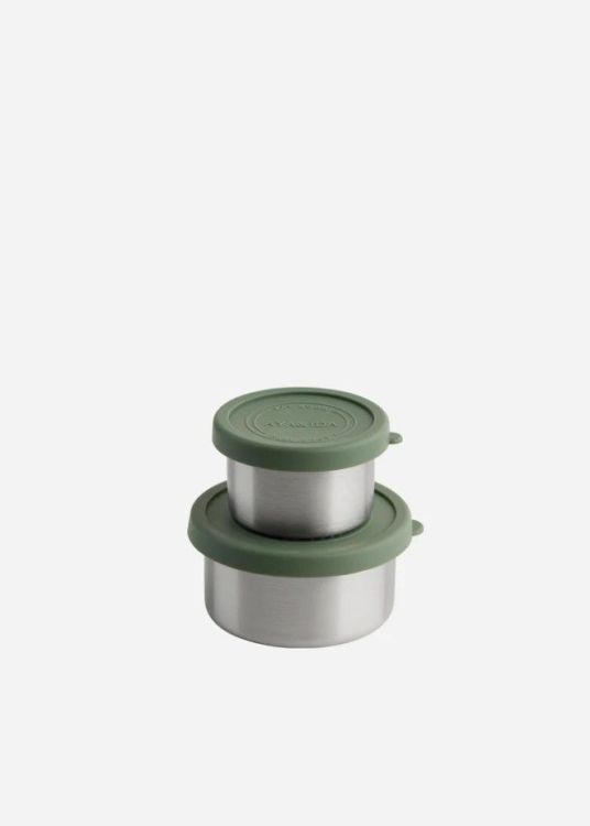 AYA & IDA Snack doosjes - Tropical Green - Set van 2 AYA & IDA Snack doosjes - Tropical Green - Set van 2