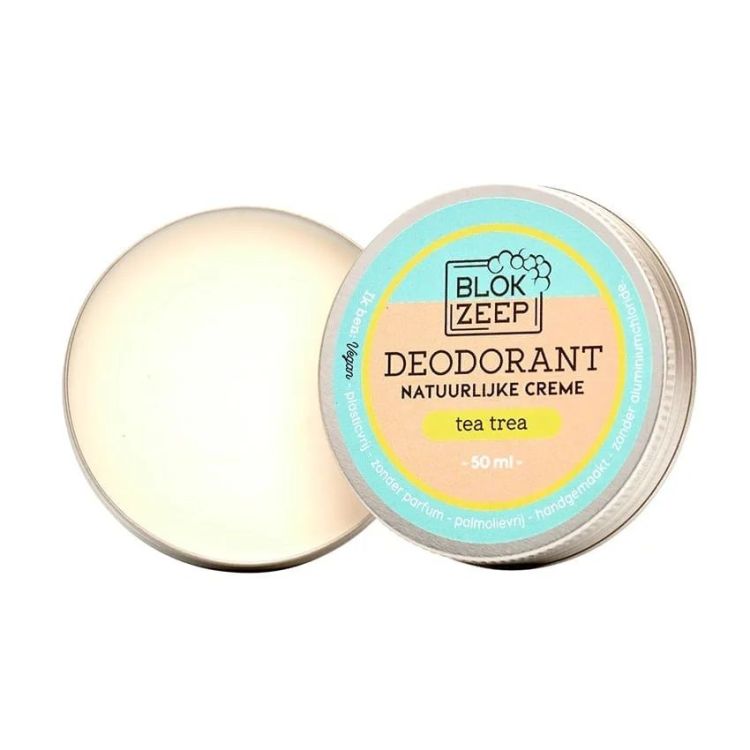 Blokzeep Deodorant crème - Tea tree