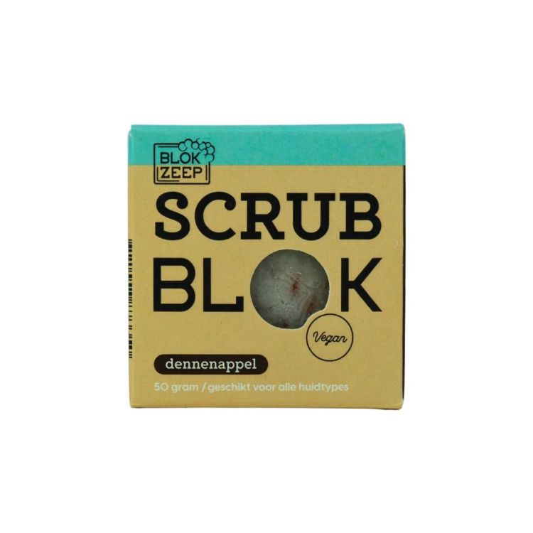 Blokzeep Scrub blok - Dennenappel