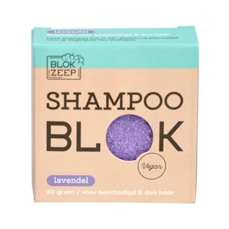 Blokzeep Shampoo blok - Lavendel