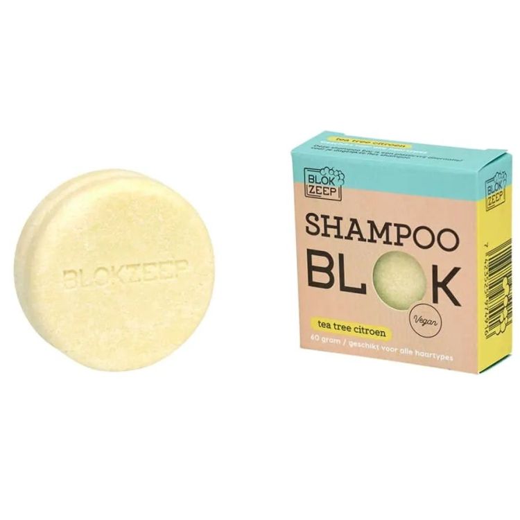 Blokzeep Shampoo blok - Tea tree citroen
