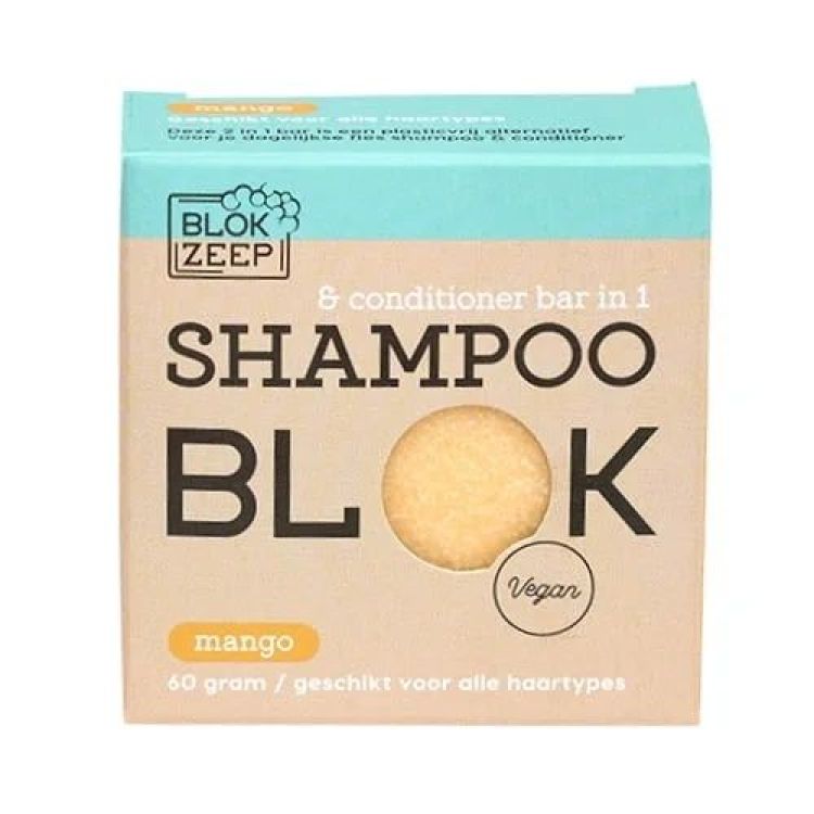 Blokzeep Shampoo & conditioner blok in 1 - Mango