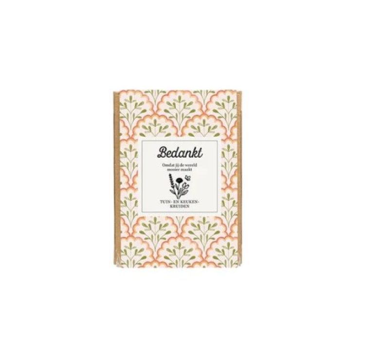 Blossombs Geschenkdoosje mini - Bedankt omdat jij de wereld mooier maakt