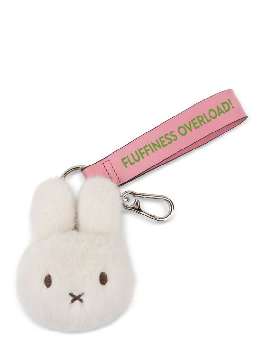Bon Ton Toys Sleutelhanger - Miffy fuzzy - Wit