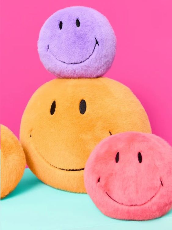 Bon Ton Toys Smiley - Eco Fuzzy Large - Yellow