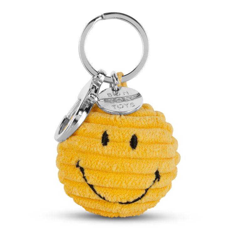 Bon Ton Toys Smiley - Sleutelhanger corduroy - Yellow