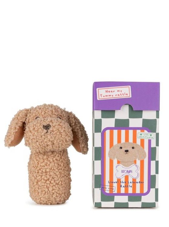 B.T. Chaps Knuffel - Lionel the labrador rammelaar in box