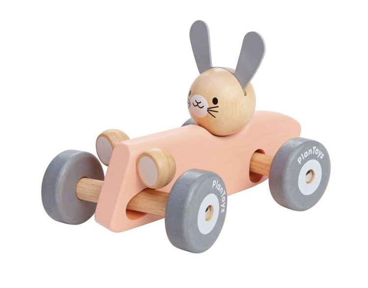Plan Toys Bunny Racing Car