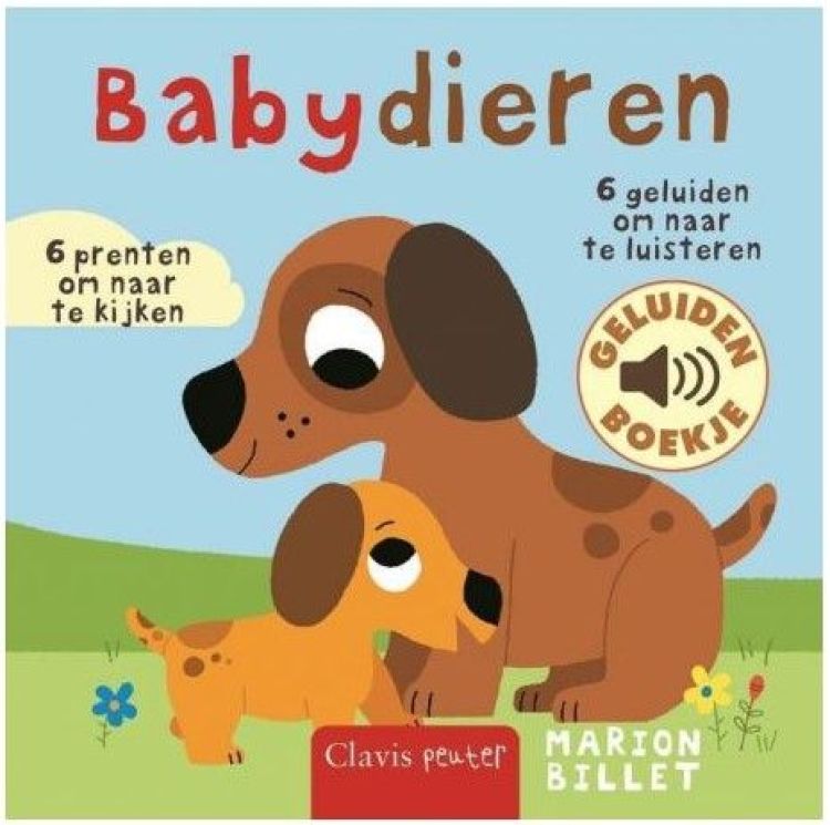 Clavis Geluidenboekje - Babydieren