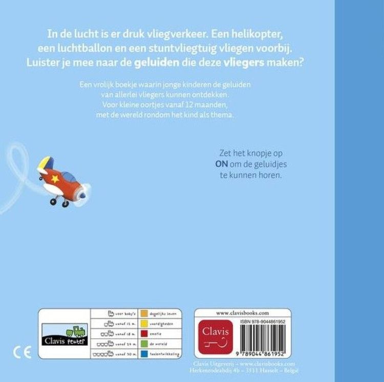 Clavis Geluidenboekje - Dag stuntvliegtuig en andere vliegers