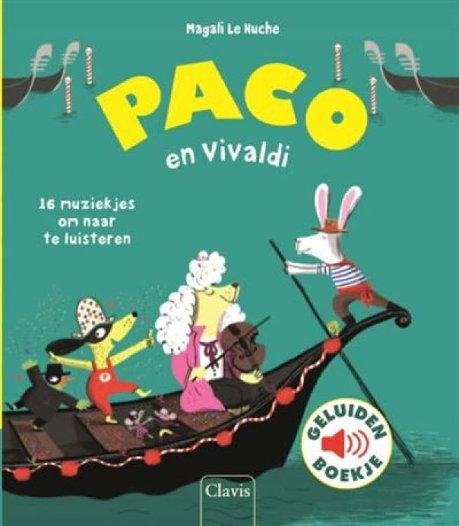 Clavis Geluidenboekje Paco - En vivaldi