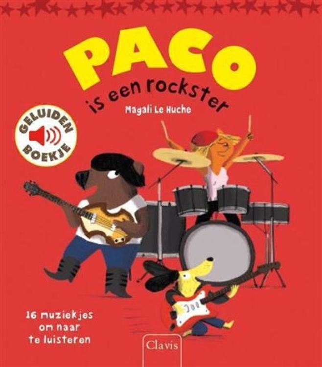 Clavis Geluidenboekje Paco - Is een rockster