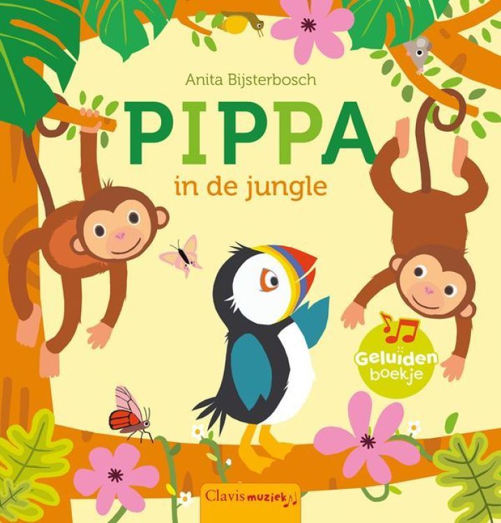 Clavis Geluidenboekje - Pippa in de jungle