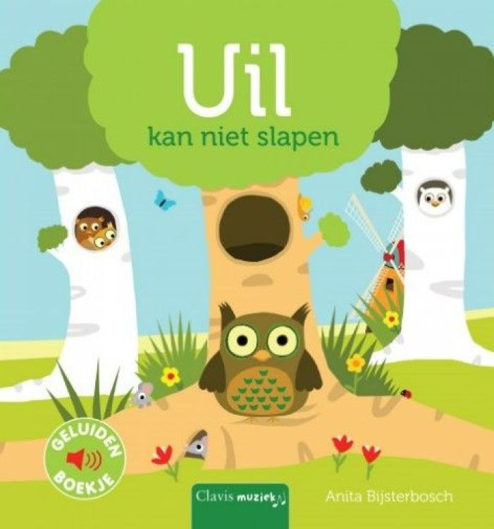 Clavis Geluidenboekje - Uil kan niet slapen