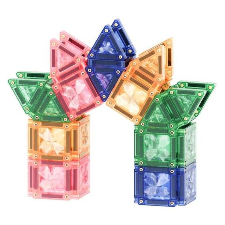 Cleverclixx Mini Tiles Pack Pastel - 28 Stuks