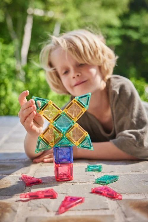 Cleverclixx Mini Tiles Pack Pastel - 28 Stuks