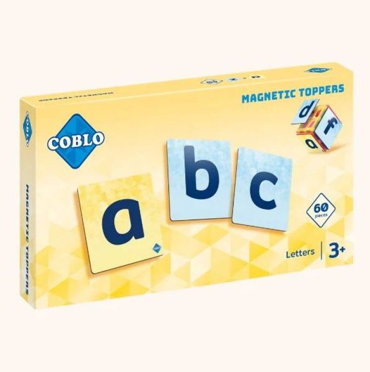 Coblo Toppers Letters - 60 stuks