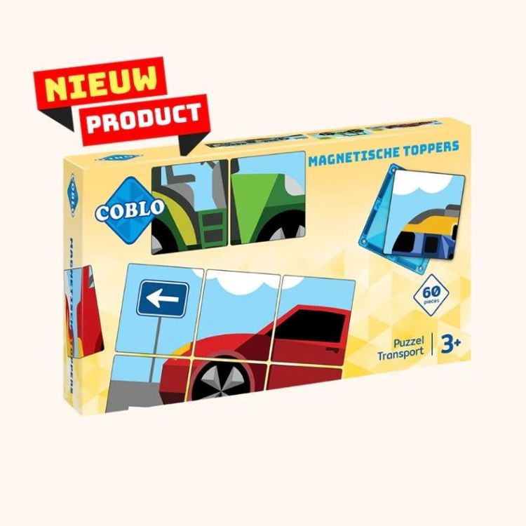 Coblo Toppers Puzzel Transport - 60 stuks