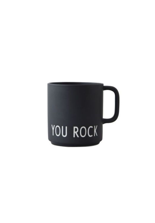 Design Letters Cup with handle - You Rock