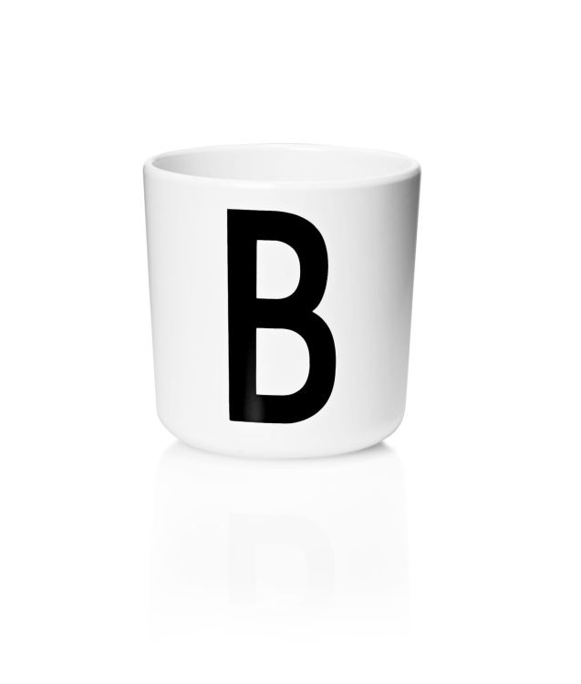 Design Letters Melamine Cup - Letter B