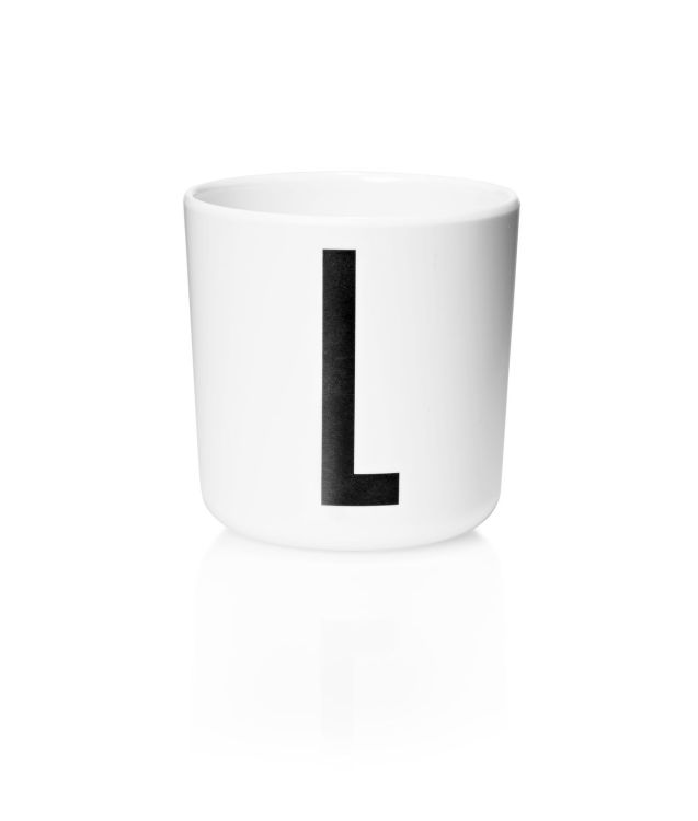 Design Letters Melamine Cup - Letter L