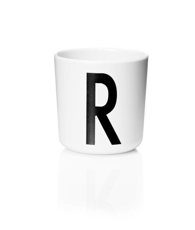 Design Letters Melamine Cup - Letter R