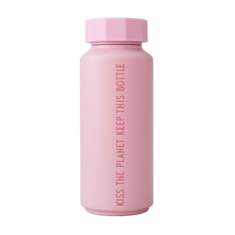 Design Letters Thermo/insulated bottle - Kiss the planet