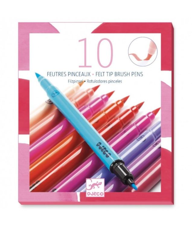 Djeco 10 penseelstiften - 2