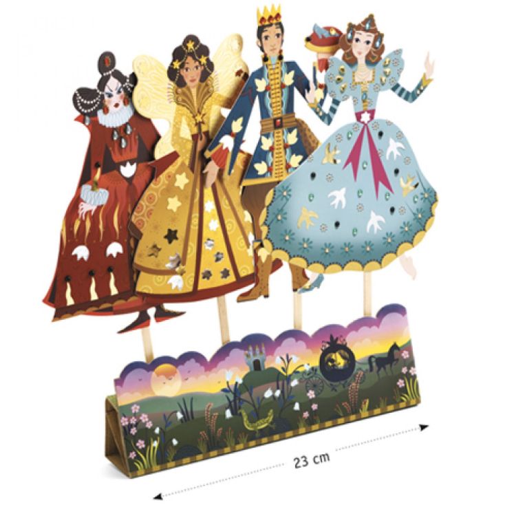 Djeco Do it yourself - 4 marionettes