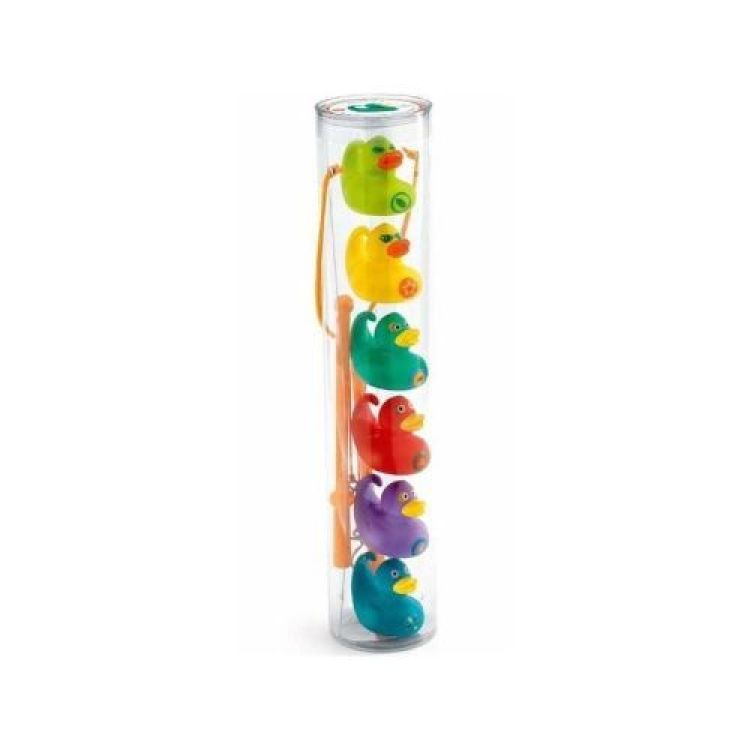 Djeco Eendjes vissen (kleuren van de regenboog)