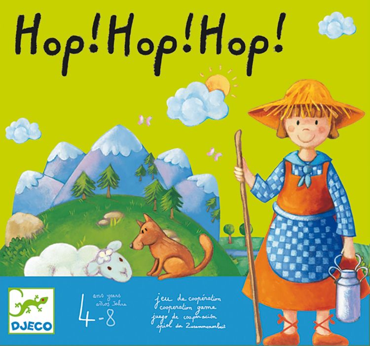 Djeco Gezelschapsspel Hop! Hop! Hop!