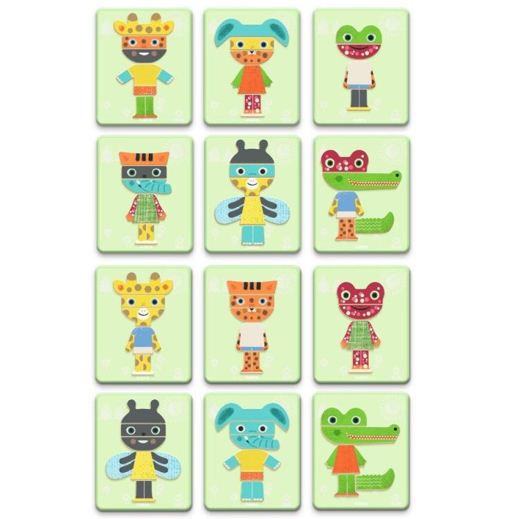 Djeco Inzebox - Mix-Animals