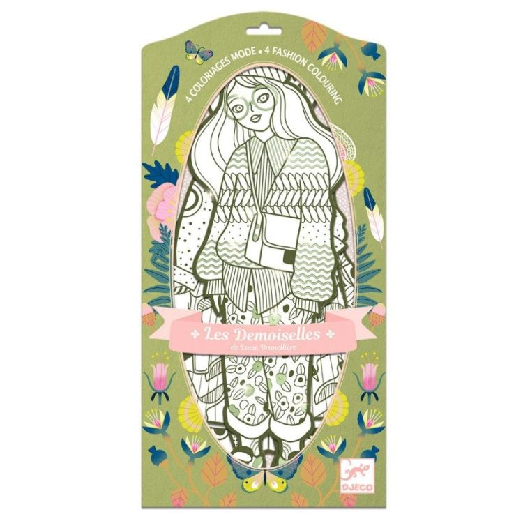 Djeco Kleurplaten - Bowie & vriendjes