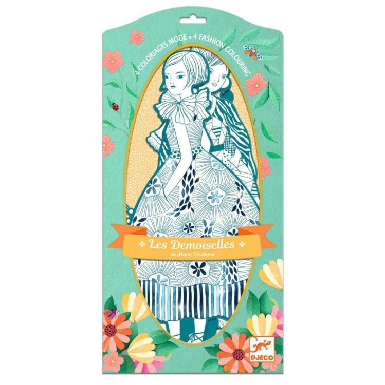 Djeco Kleurplaten - Rebecca & vriendjes