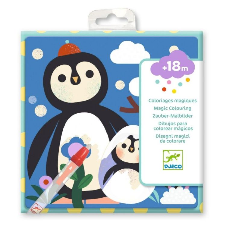 Djeco Knutselpakket - Magische kleurplaten - Baby en mama